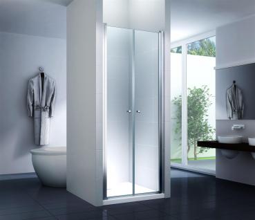 Glas Concept 24 - Nischentür - Nischendusche - Pendeltür - Hebe/Senkmechanismus - 6mm ESG - Variation (75x195cm)